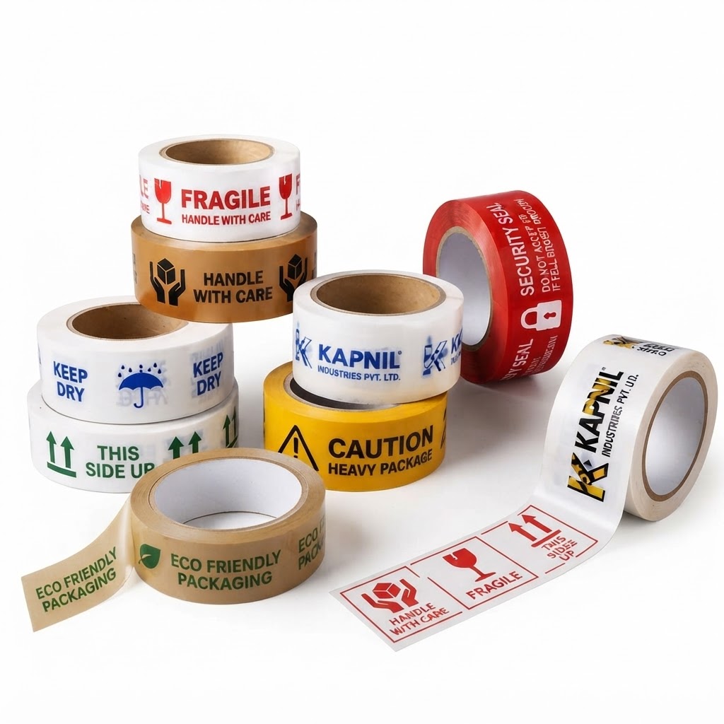 Printed Tape Manufacturers in India - Kapnil Industries